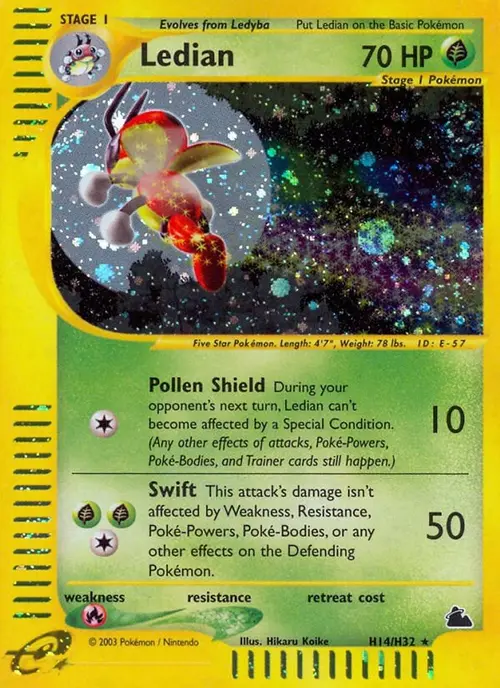 Ledian (H14) card art