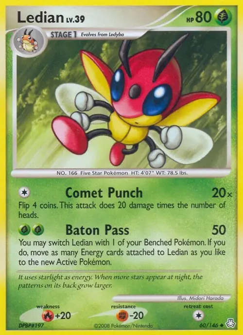 Ledian card art