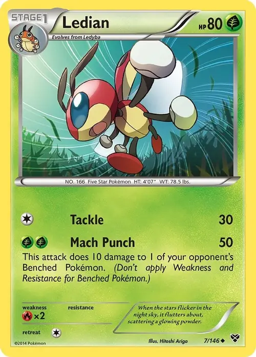 Ledian card art