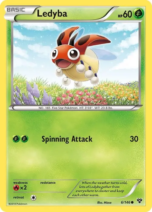 Ledyba card art