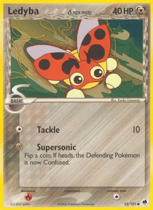 Ledyba (Delta Species) card art
