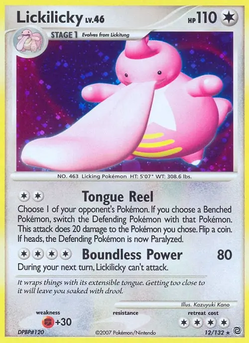 Lickilicky card art