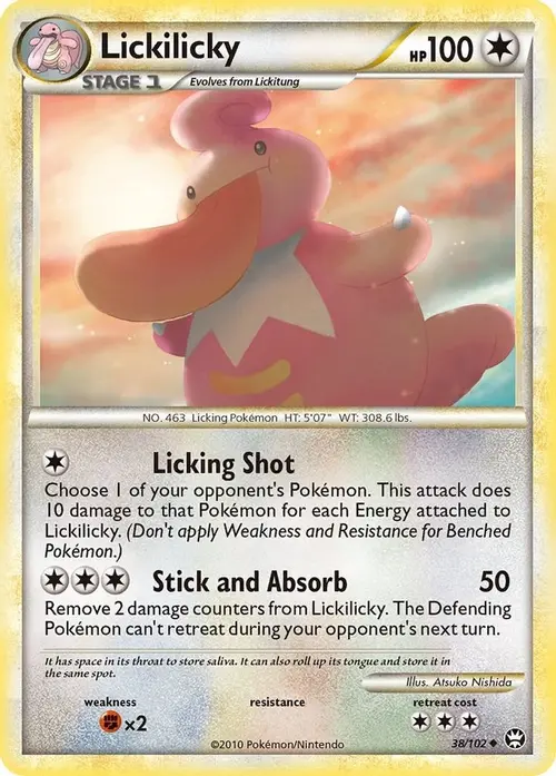 Lickilicky card art