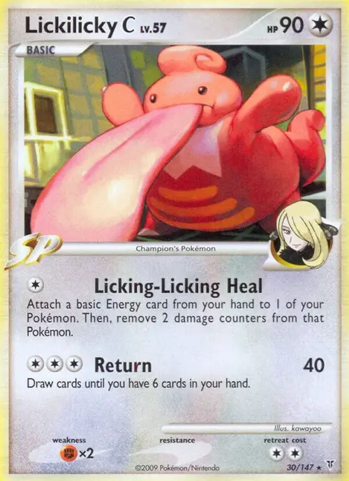 Lickilicky C card art