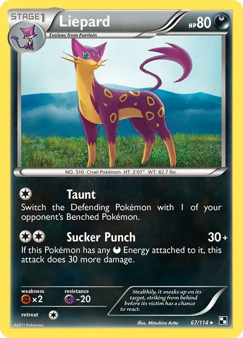 Liepard card art