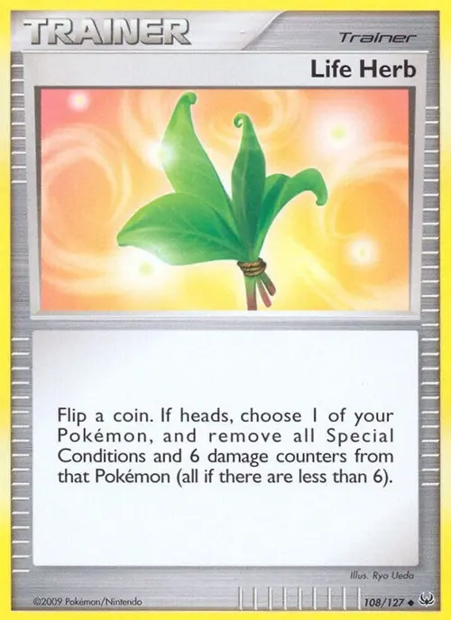 Life Herb card art