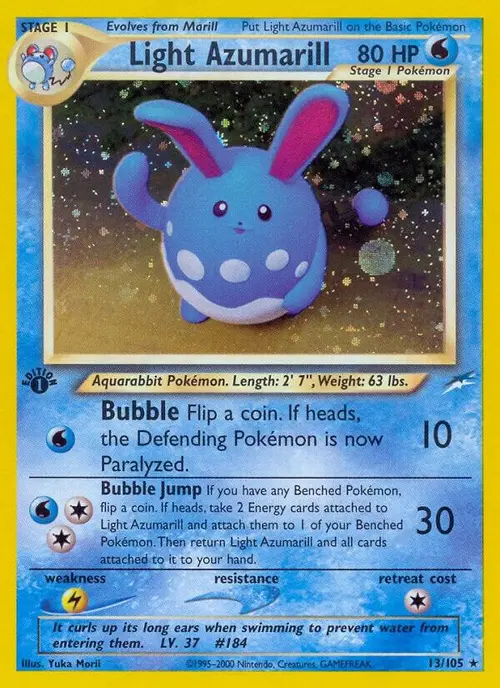 Light Azumarill card art