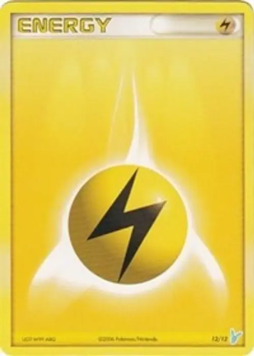 Lightning Energy (Minun) card art
