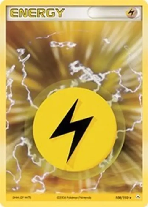 Lightning Energy card art