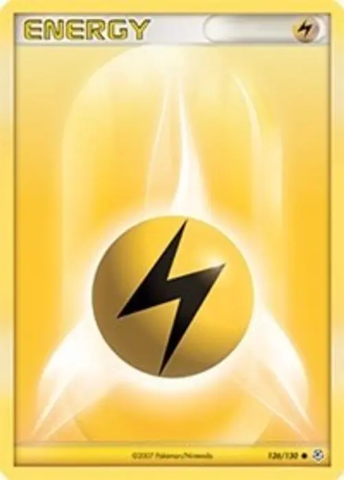 Lightning Energy card art