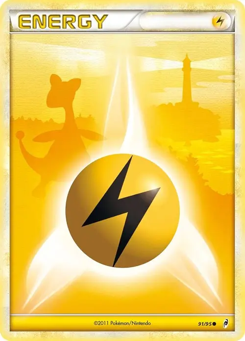 Lightning Energy card art