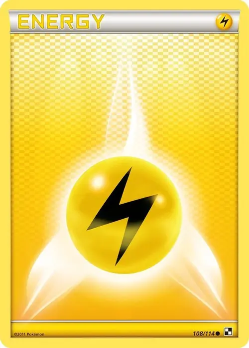 Lightning Energy card art