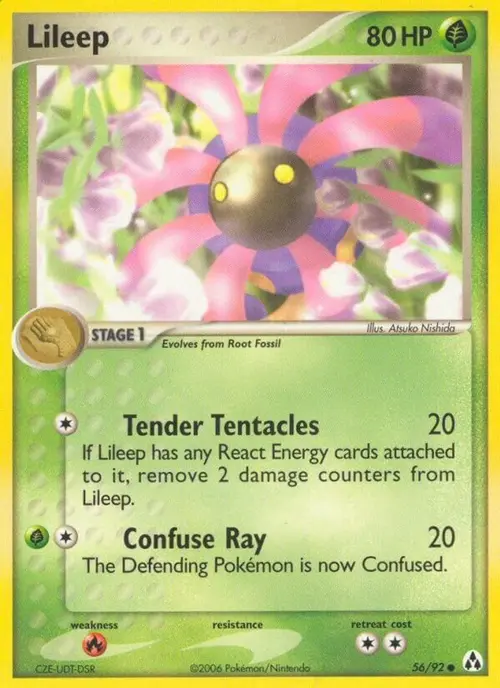 Lileep card art