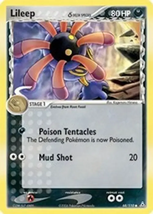 Lileep (Delta Species) card art