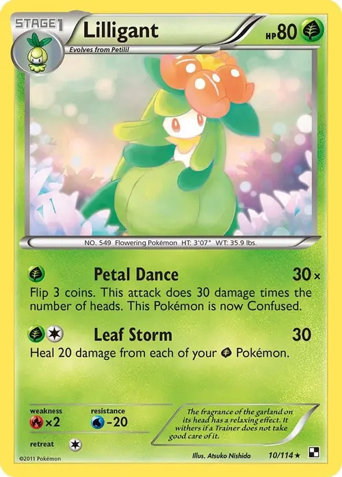 Lilligant card art