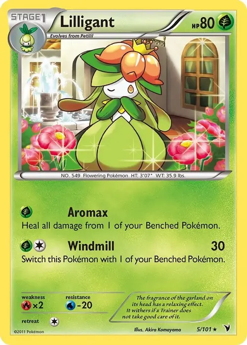 Lilligant card art