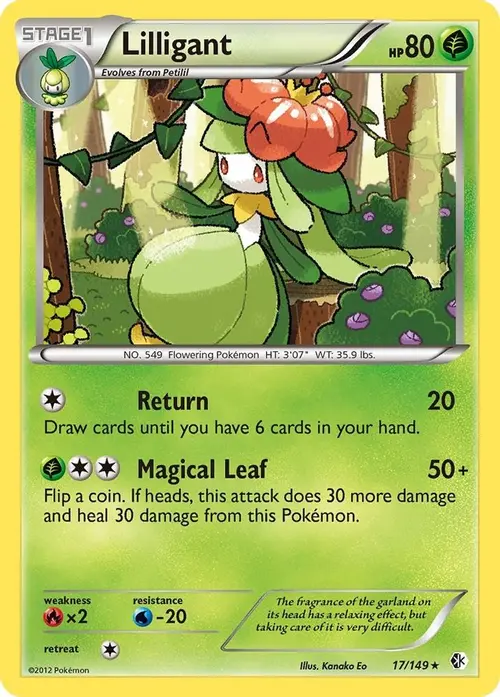 Lilligant card art