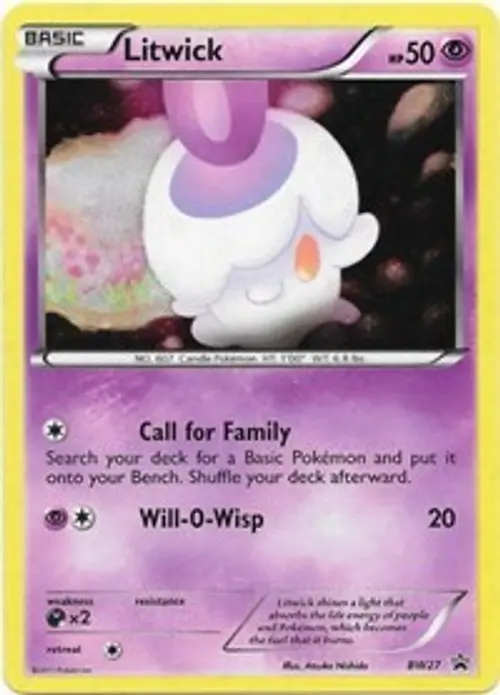 Litwick - BW27 card art