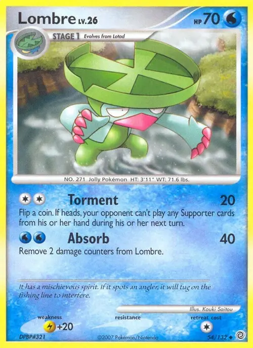 Lombre card art