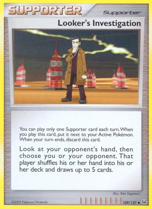 Looker's Investigation card art