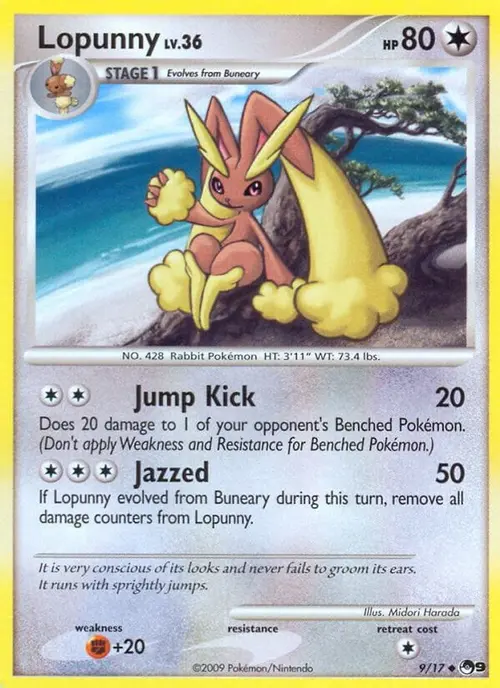 Lopunny card art