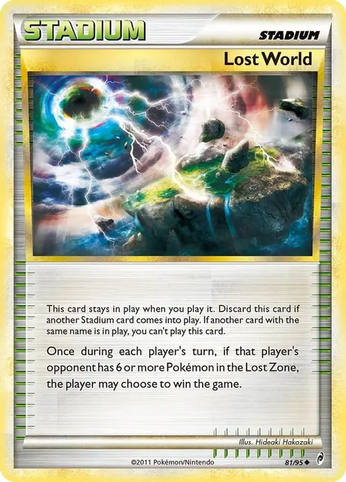 Lost World card art