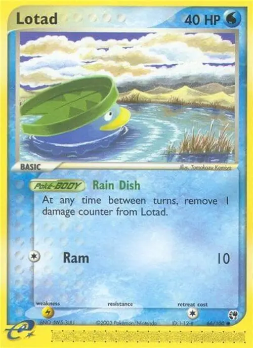 Lotad - 66/100 card art
