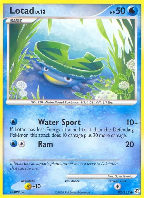 Lotad card art
