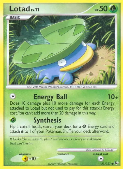 Lotad card art