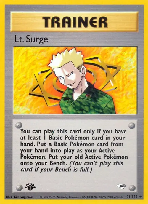 Lt. Surge (101) card art