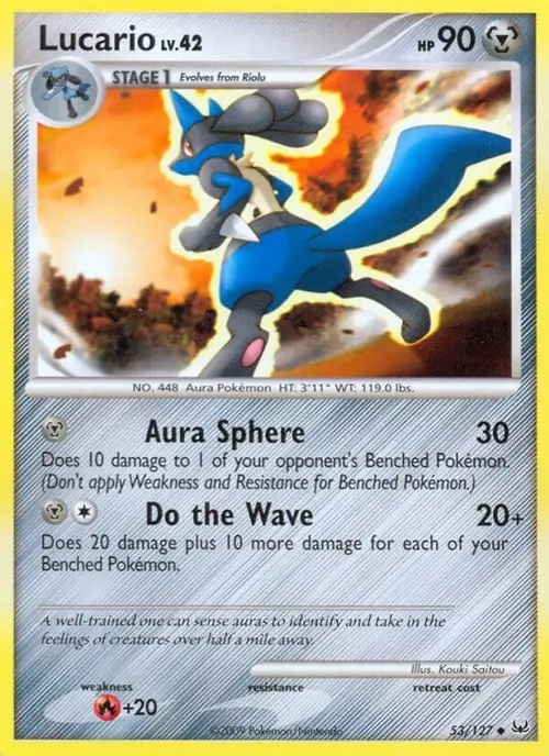Lucario card art
