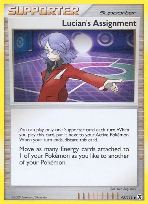 Lucian's Assignment card art