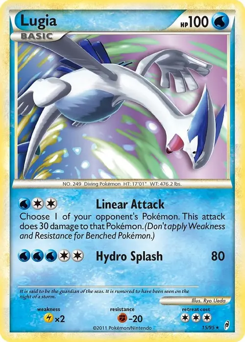 Lugia card art