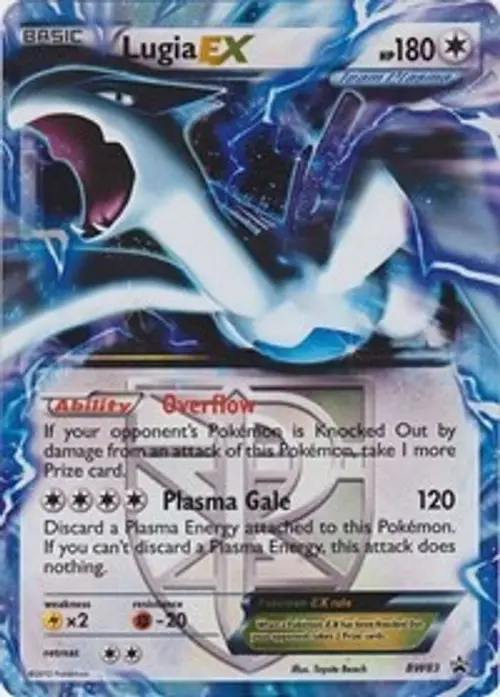 Lugia EX (Team Plasma) - BW83 card art