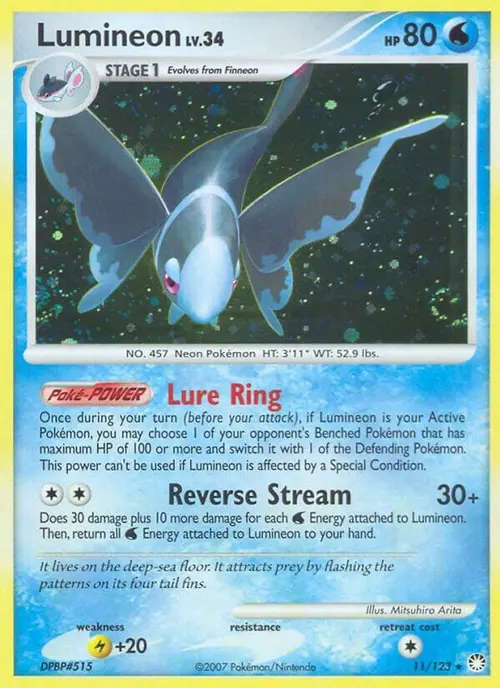 Lumineon card art