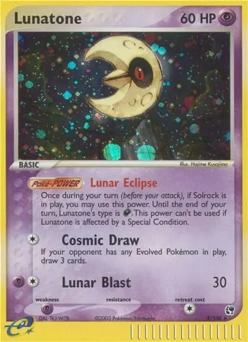 Lunatone card art
