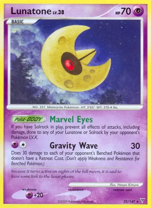 Lunatone card art