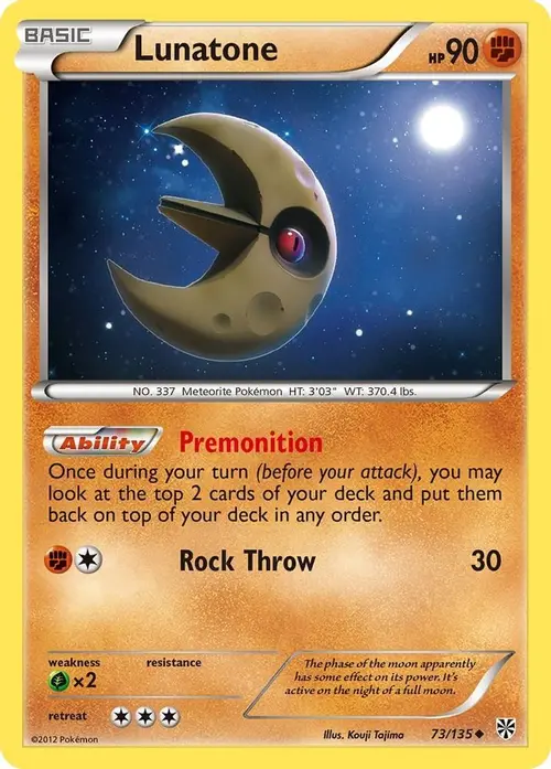 Lunatone card art