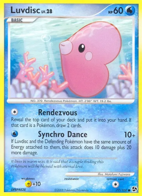 Luvdisc card art