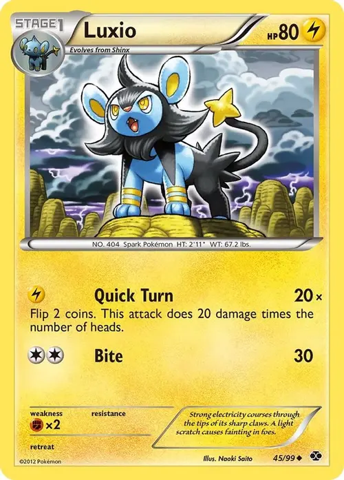 Luxio (45) card art