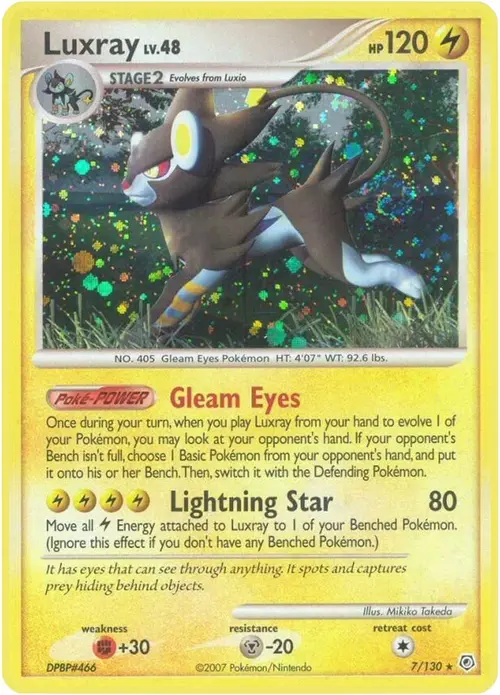 Luxray card art