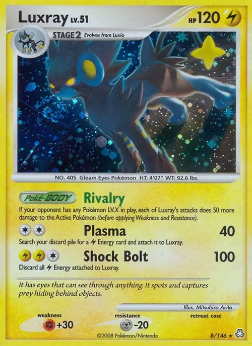 Luxray card art