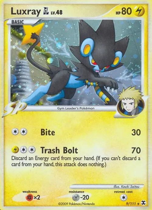 Luxray GL card art