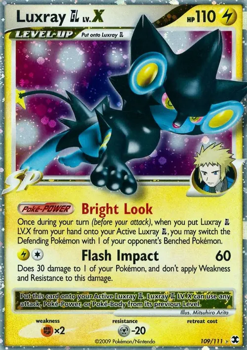 Luxray GL Lv.X card art