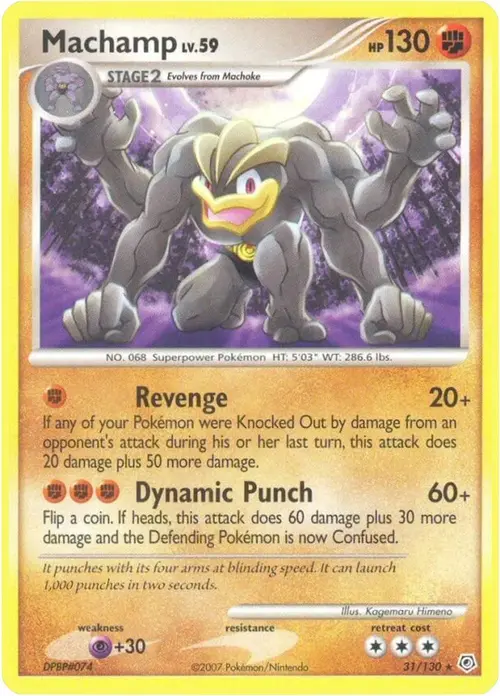 Machamp card art