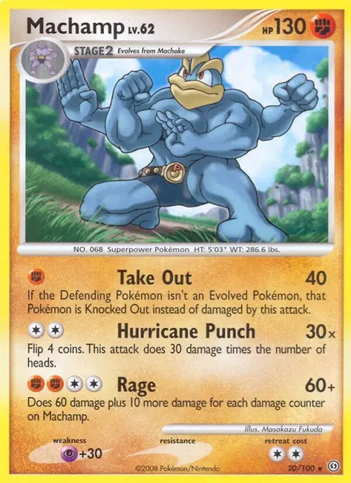 Machamp card art