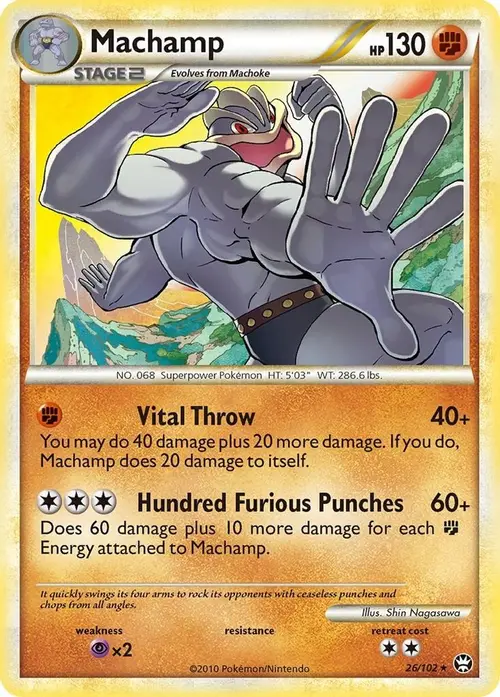 Machamp card art