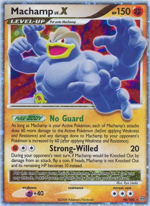 Machamp LV.X card art