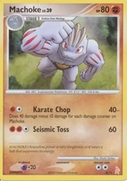 Machoke card art