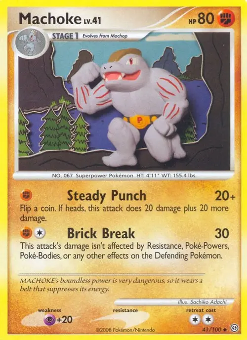 Machoke card art